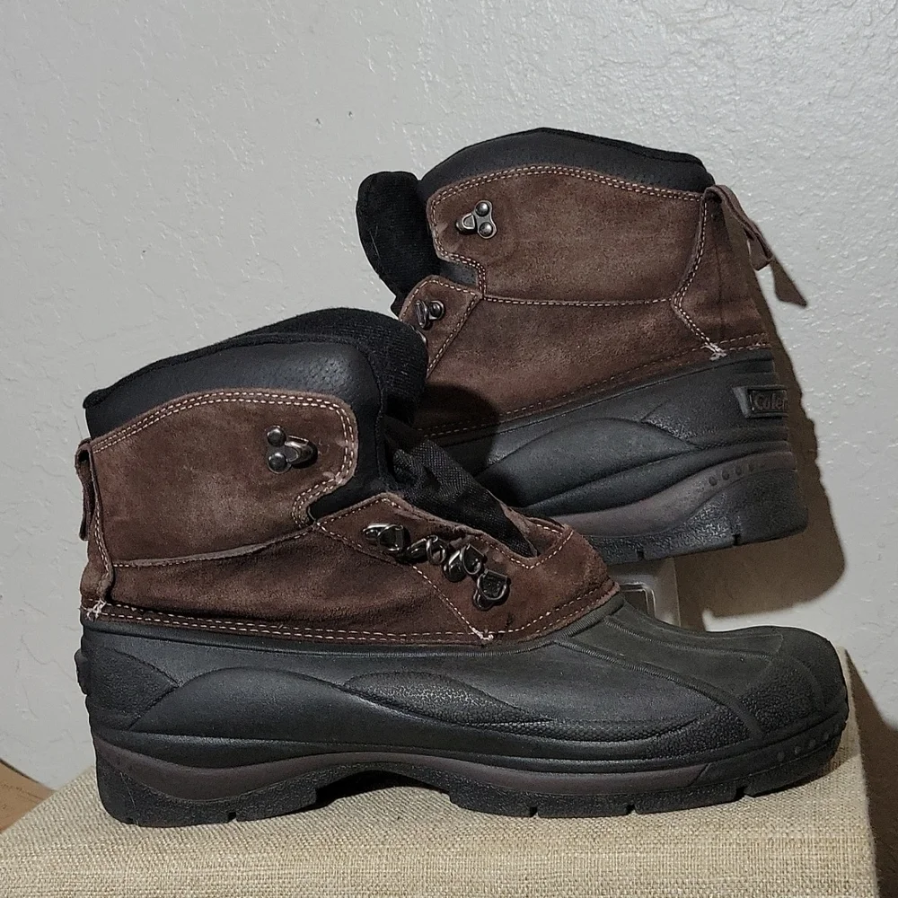 COLEMAN Mens 11 Glacier Leather Upper Boots